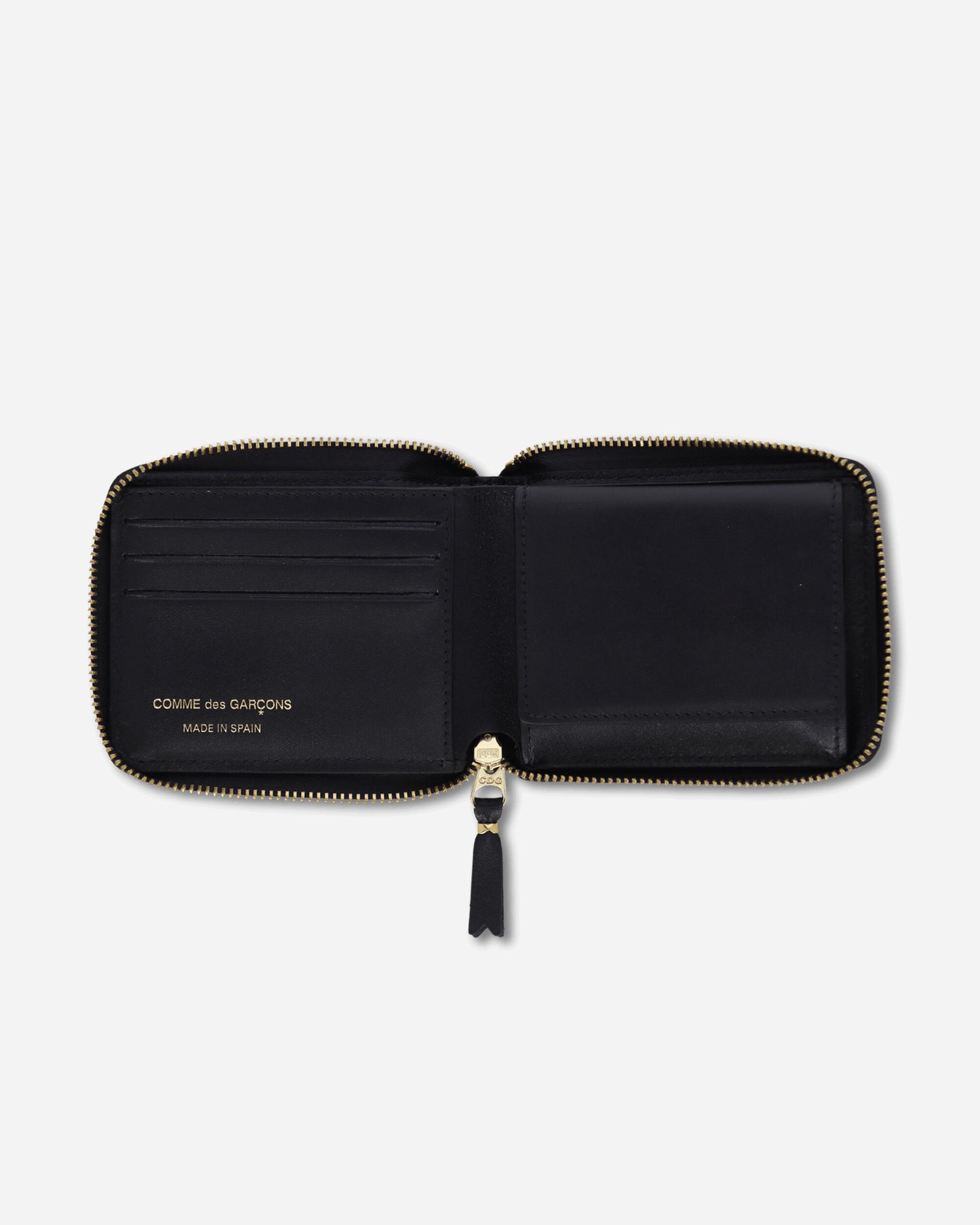 Comme Des Garçons Wallet Wallet / Classic Line Black Wallets and Cardholders Wallets SA7100 800