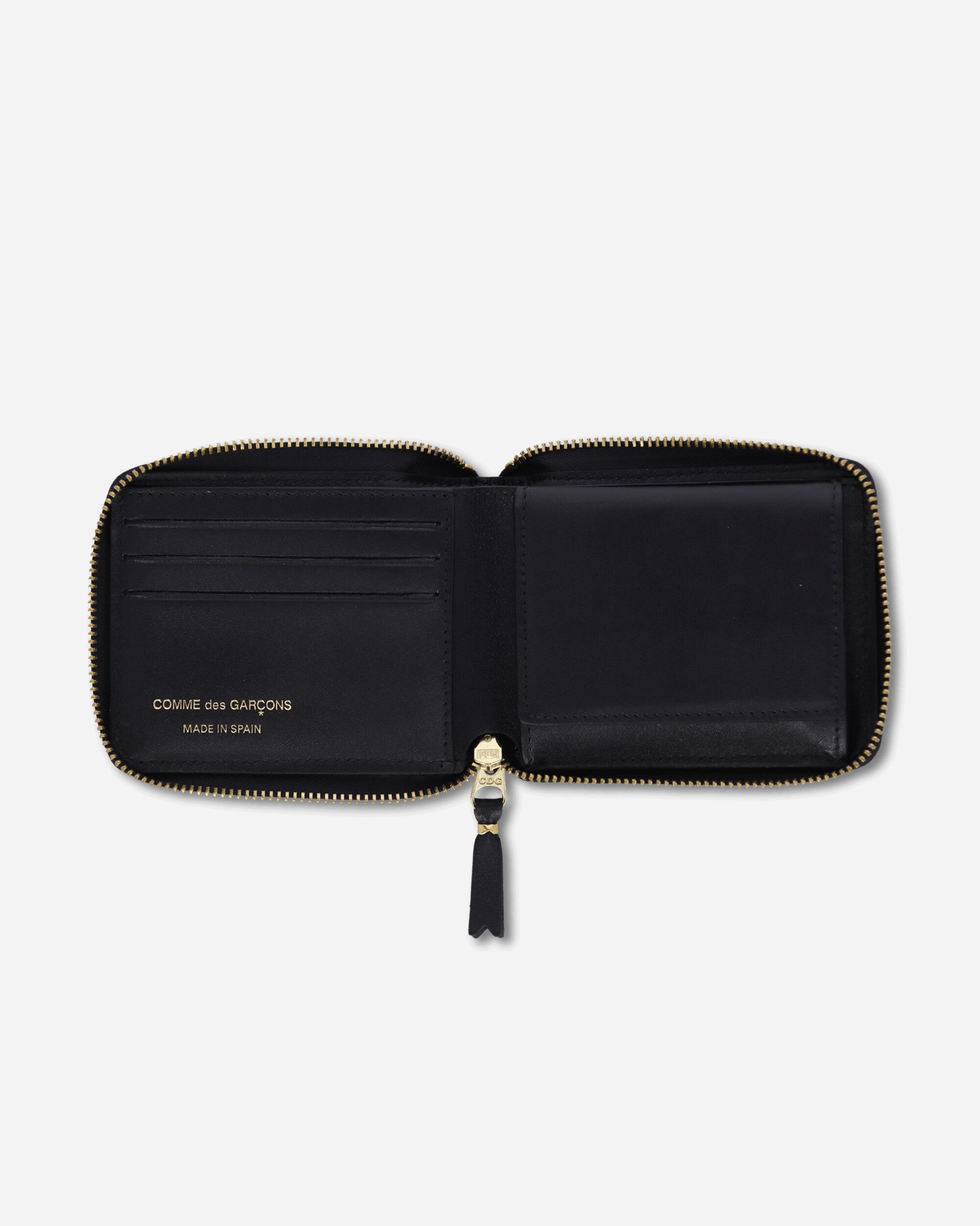 Comme Des Garçons Wallet Wallet / Classic Line Black Wallets and Cardholders Wallets SA7100 800