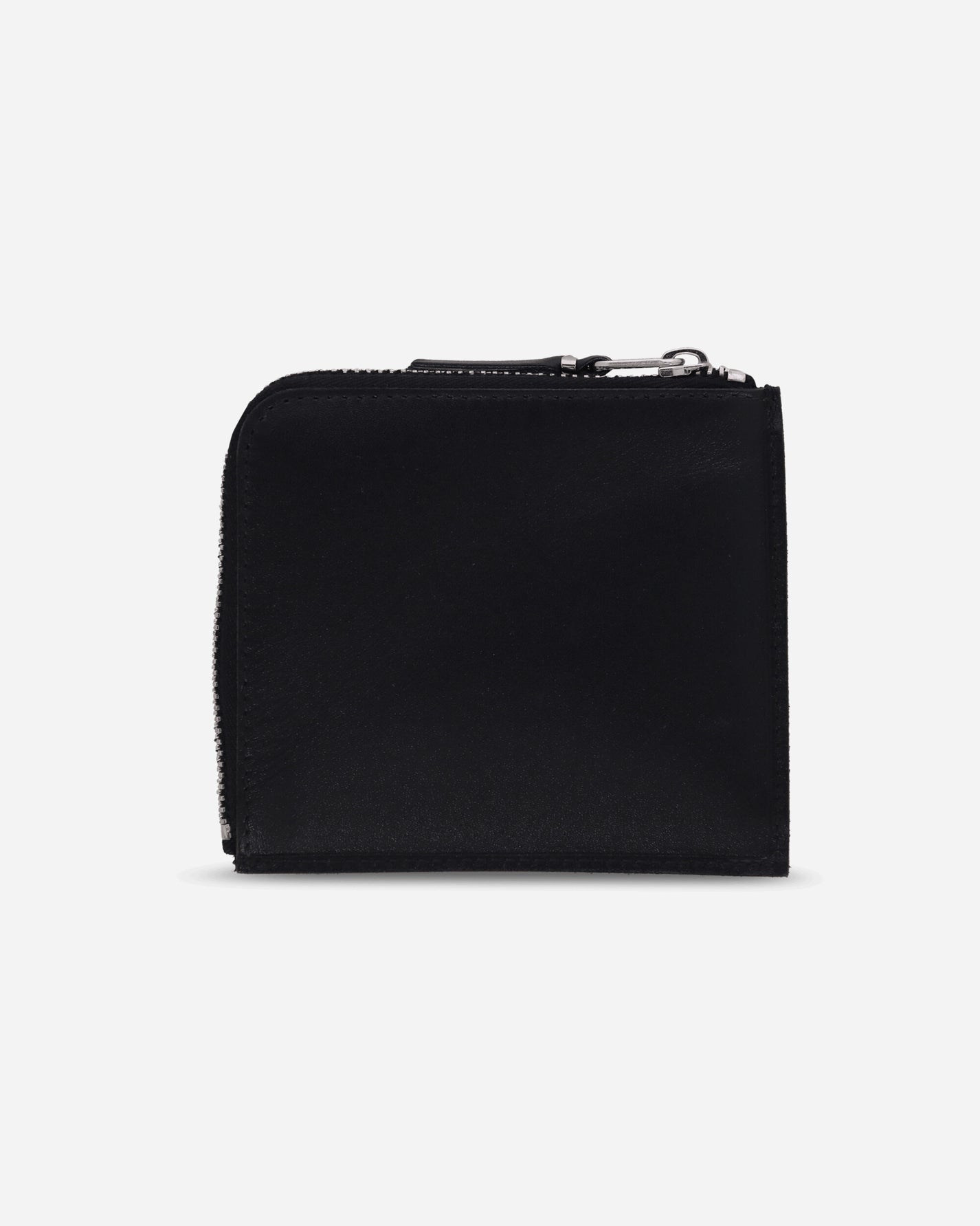Comme Des Garçons Wallet Wallet / Silver Eyelet Black Wallets and Cardholders Wallets SA3100SE 1