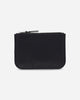 Comme Des Garçons Wallet Wallet / Silver Eyelet Black Wallets and Cardholders Wallets SA8100SE 1