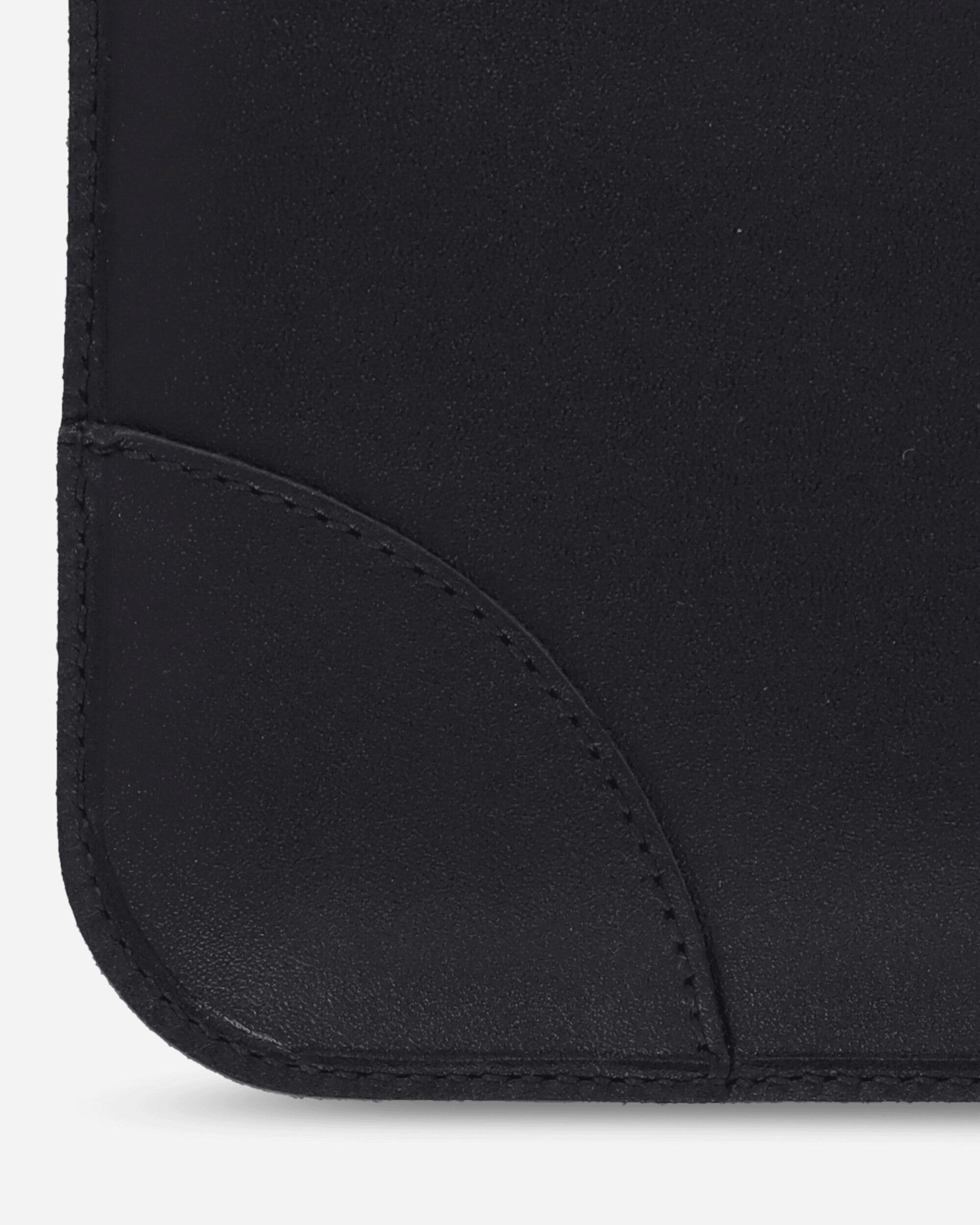 Comme Des Garçons Wallet Wallet / Silver Eyelet Black Wallets and Cardholders Wallets SA8100SE 1