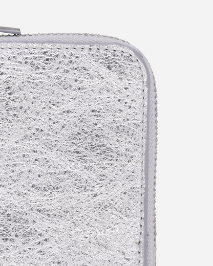 Comme Des Garçons Wallet Wallet/Gold Line Silver Wallets and Cardholders Wallets SA3100G SIL