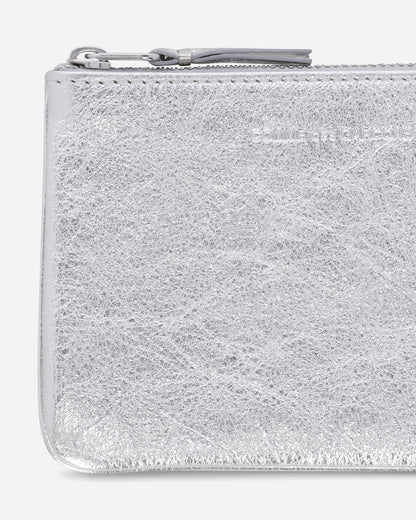 Comme Des Garçons Wallet Wallet/Gold Line Silver Wallets and Cardholders Wallets SA8100G SIL