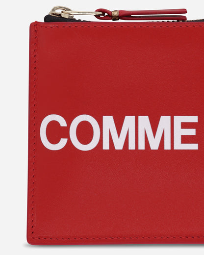 Comme Des Garçons Wallet Wallet/Huge Logo Red Wallets and Cardholders Wallets SA3100HL RED