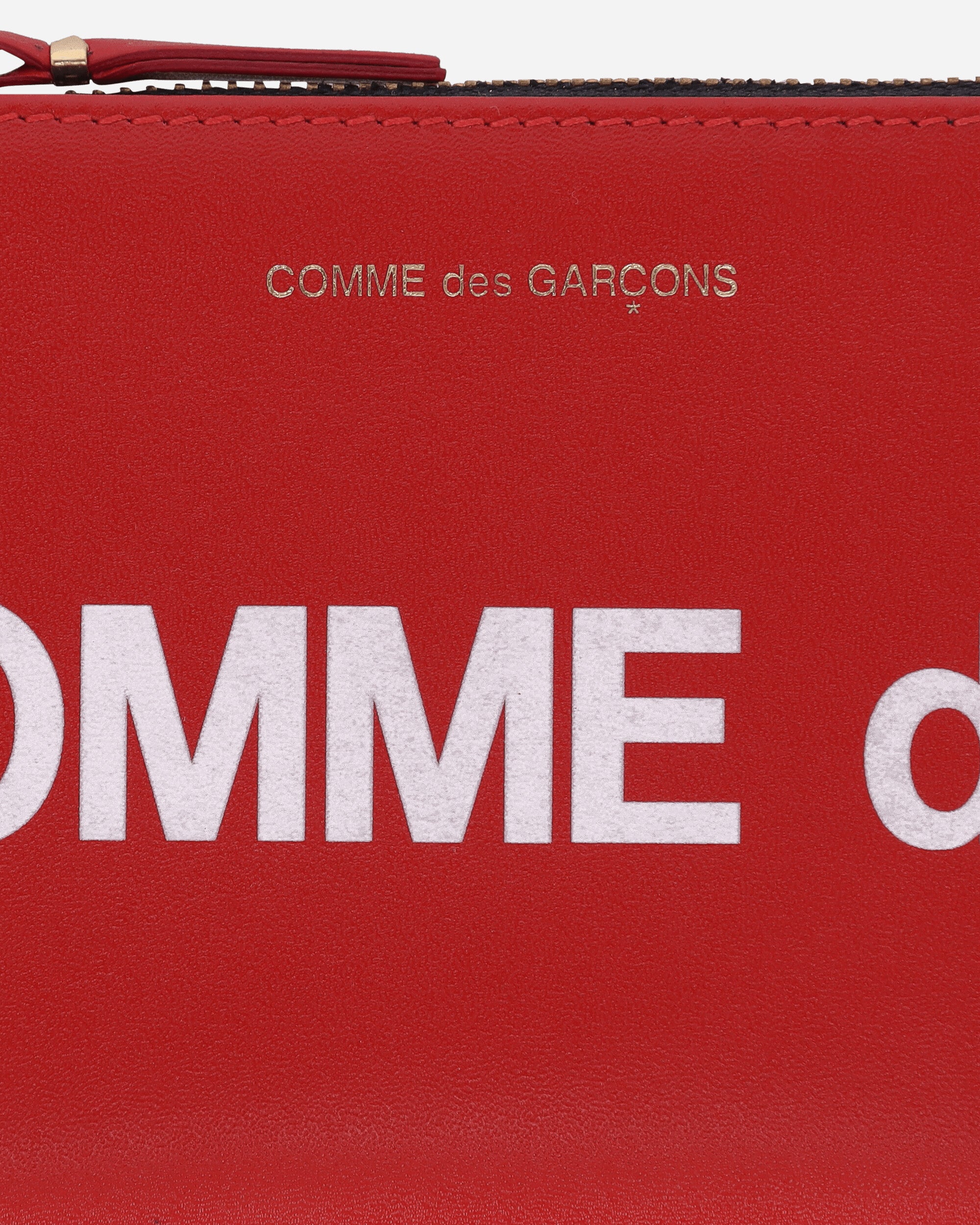 Comme Des Garçons Wallet Wallet/Huge Logo Red Wallets and Cardholders Wallets SA8100HL RED