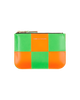 Comme Des Garcons Wallet Fluo Light Orange/ Green Wallets and Cardholders Wallets SA8100FS 1