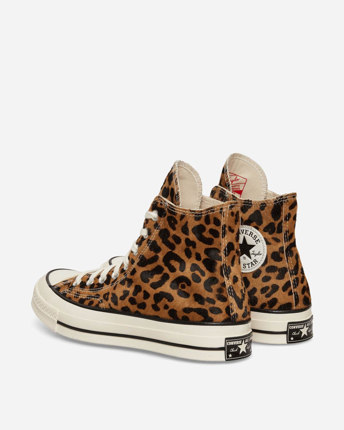 Converse Chuck 70 Leopard Pony Hair Black/Natural Ivory/Egret Sneakers High A19169C