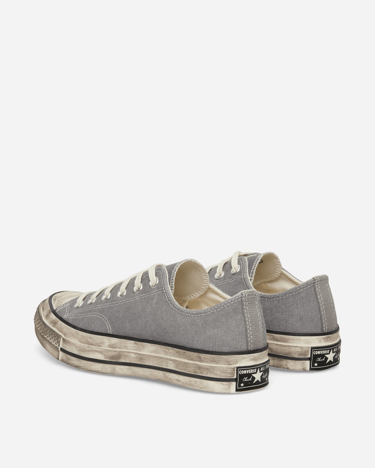 Converse Chuck 70 Washed Canvas Classic Grey/Egret/Black Sneakers Low A20513C