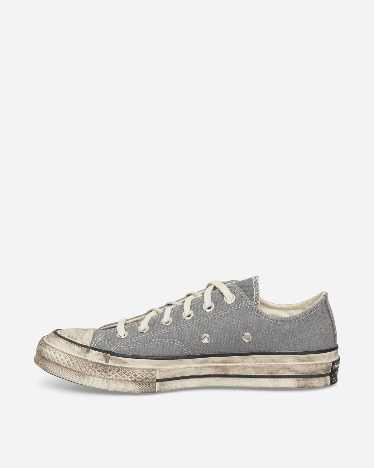 Converse Chuck 70 Washed Canvas Classic Grey/Egret/Black Sneakers Low A20513C