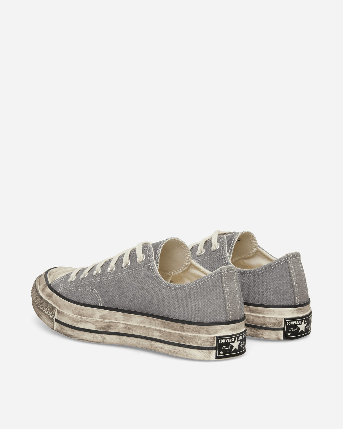 Converse Chuck 70 Washed Canvas Classic Grey/Egret/Black Sneakers Low A20513C