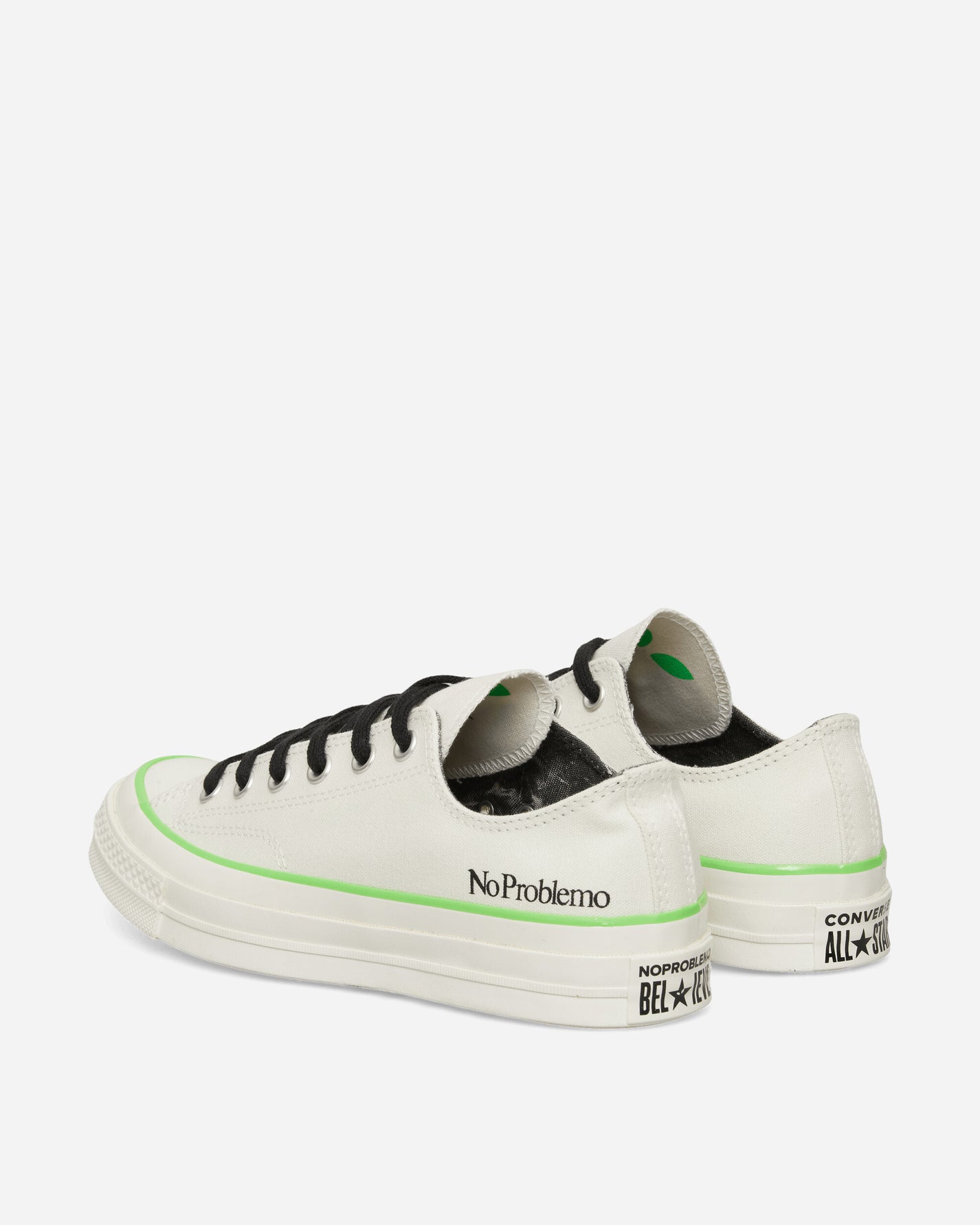 Converse No Problemo X Converse White Chuck 70 Ox White Sneakers Low CV9000101