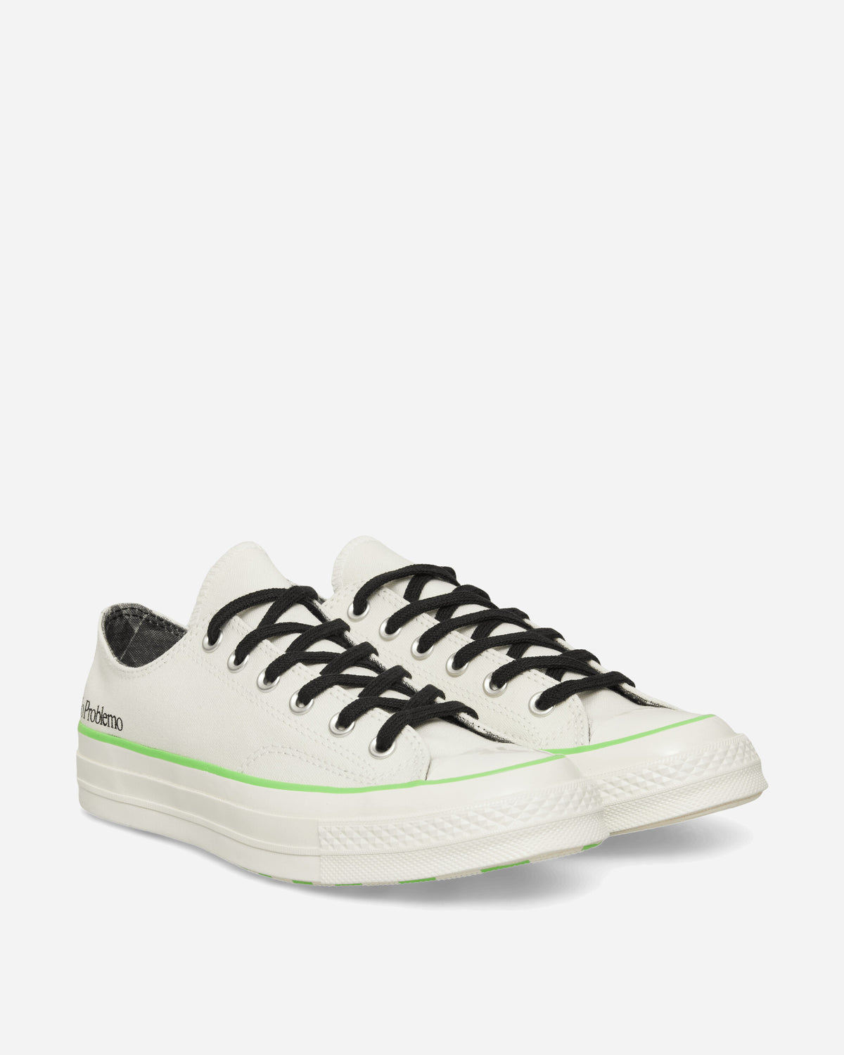 Converse No Problemo X Converse White Chuck 70 Ox White Sneakers Low CV9000101