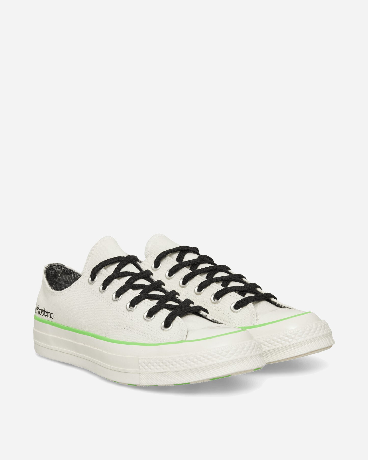 Converse No Problemo X Converse White Chuck 70 Ox White Sneakers Low CV9000101