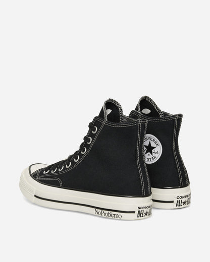 Converse No Problemo X Converse Black Chuck 70 Hi Black Sneakers Mid CV9000201