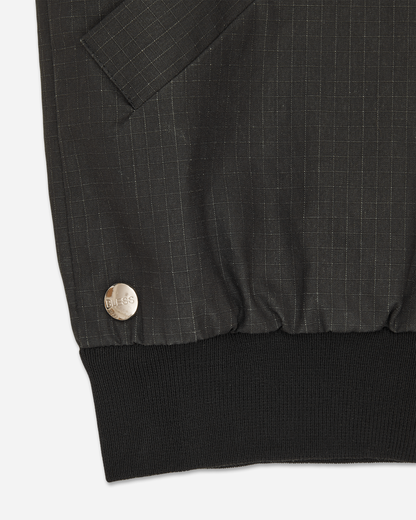 N°30 Ripstop Hooded Zip Jacket Black