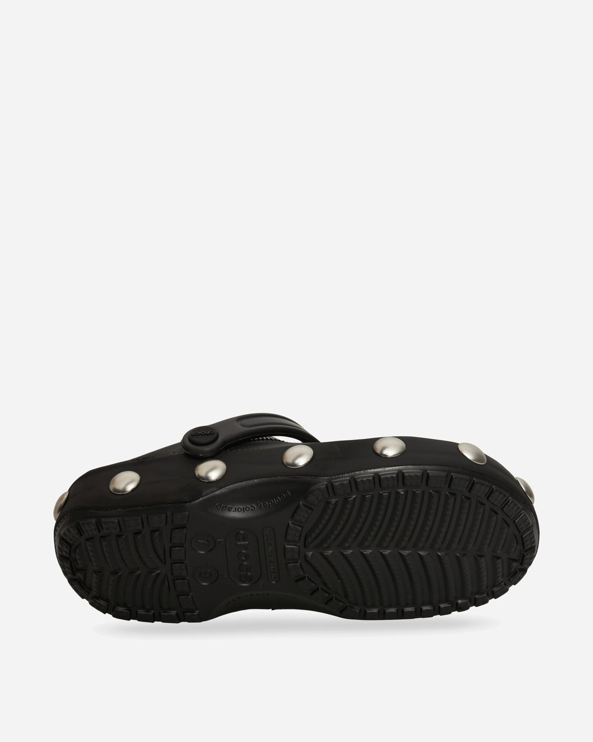 Crocs Classic Big Studded Clog Black Sandals and Slides Sandals and Mules CR.214236 001