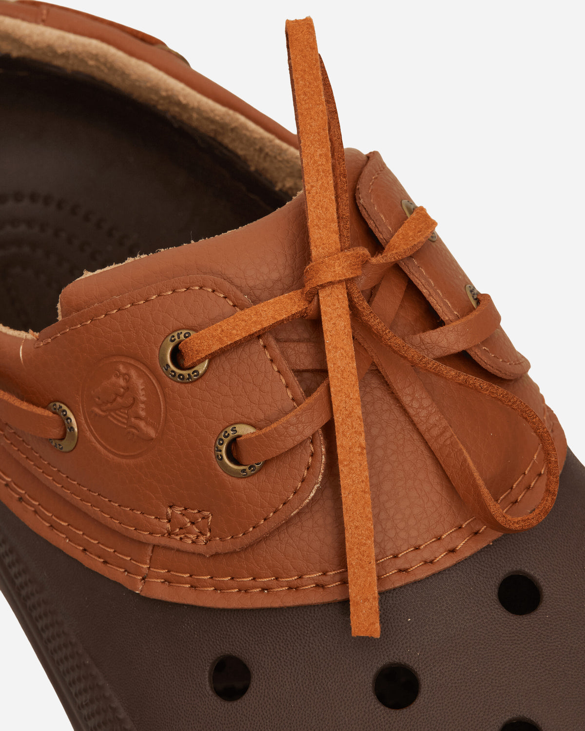 Crocs Classic Boat Shoe Coffee/Cognac Sandals and Slides Sandals and Mules CR.212022 2LE