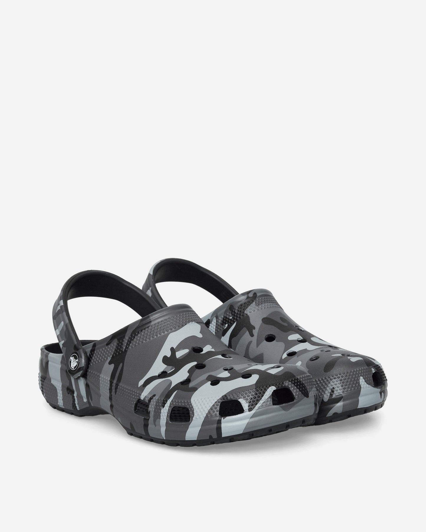 Crocs Classic Camouflage Clog Black/Slate Grey Sandals and Slides Sandals and Mules CR.211936 BKSG