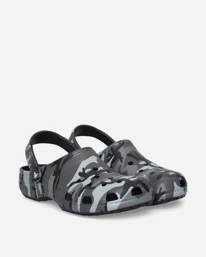 Crocs Classic Camouflage Clog Black/Slate Grey Sandals and Slides Sandals and Mules CR.211936 BKSG