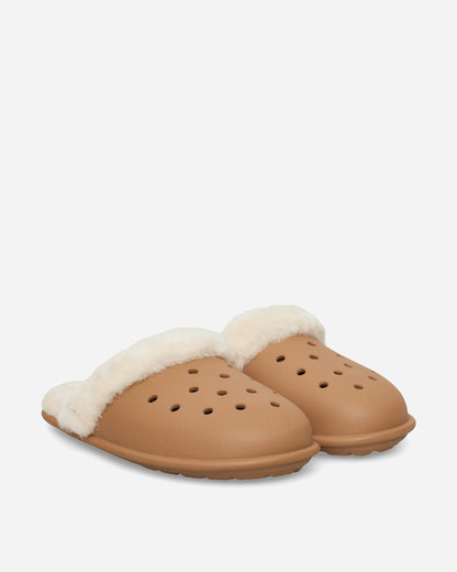 Crocs Classic Fuzz Scuff Sepia Sandals and Slides Sandals and Mules CR.212143 2EY