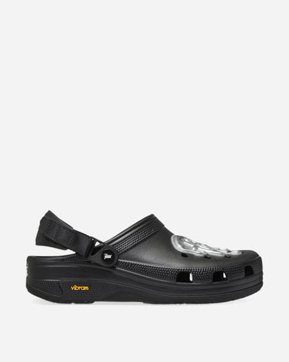 Crocs Patta X Crocs Classic Clog Black Sandals and Slides Sandals and Mules 212487 BLK
