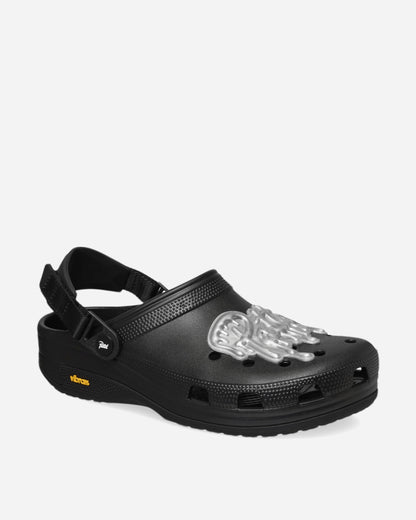 Crocs Patta X Crocs Classic Clog Black Sandals and Slides Sandals and Mules 212487 BLK