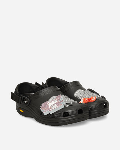 Crocs Patta X Crocs Classic Clog Black Sandals and Slides Sandals and Mules 212487 BLK