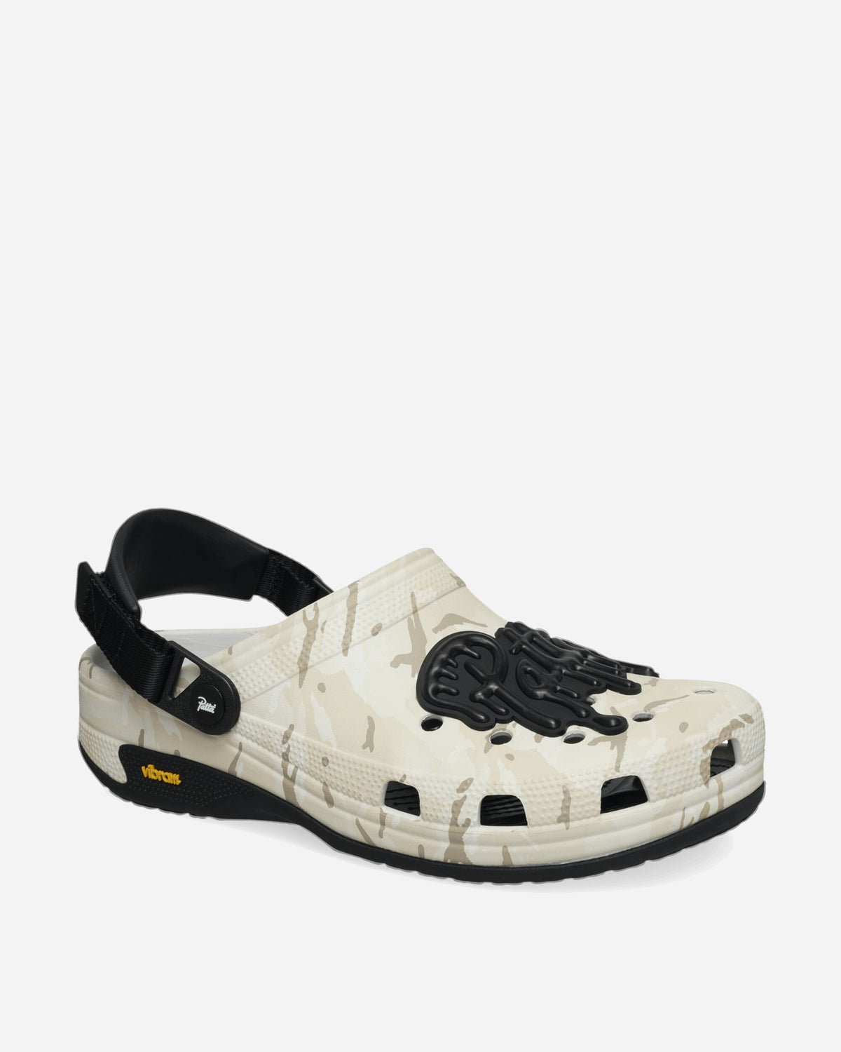 Crocs Patta X Crocs Classic Clog White Sandals and Slides Sandals and Mules 212487 ALWH