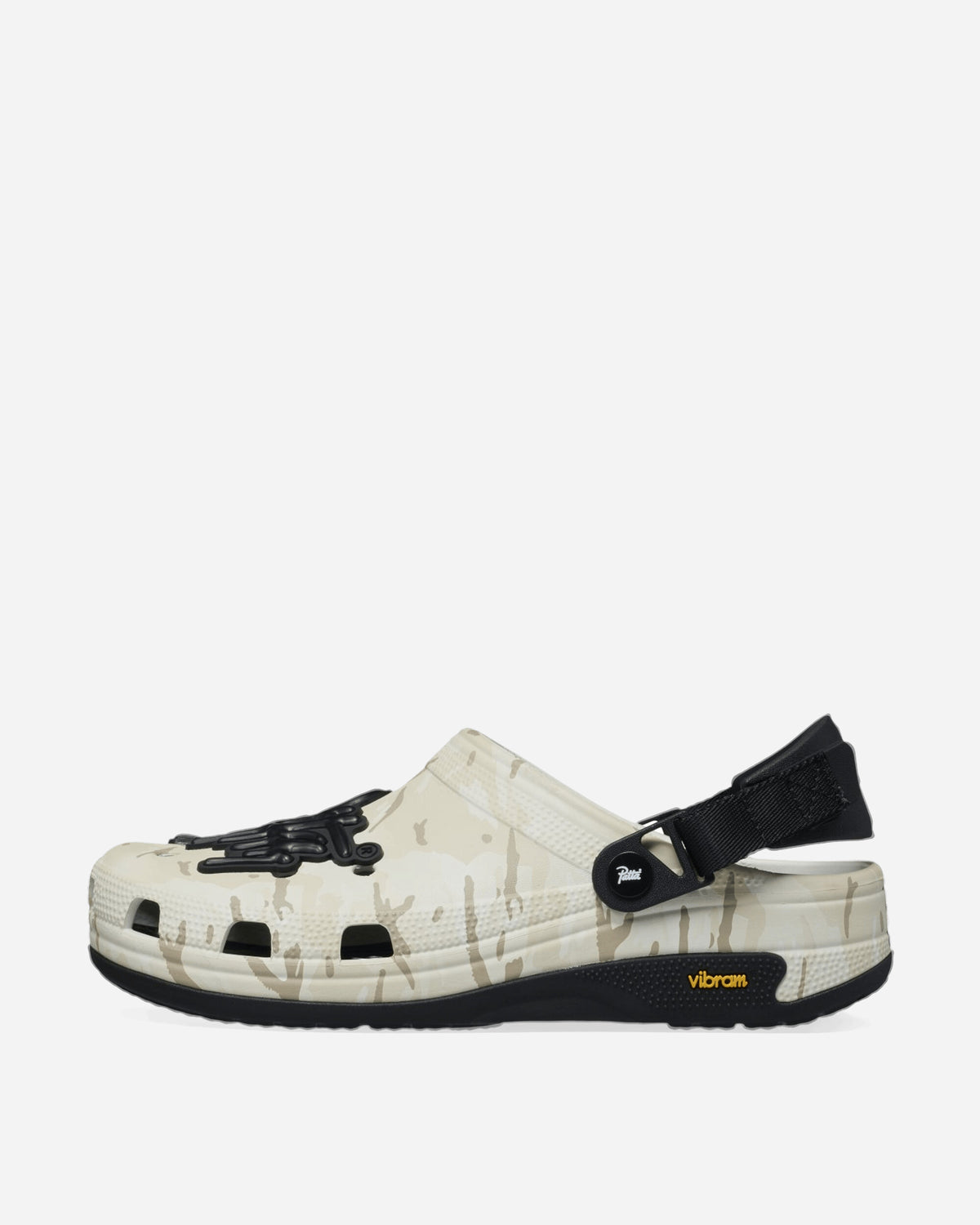 Crocs Patta X Crocs Classic Clog White Sandals and Slides Sandals and Mules 212487 ALWH