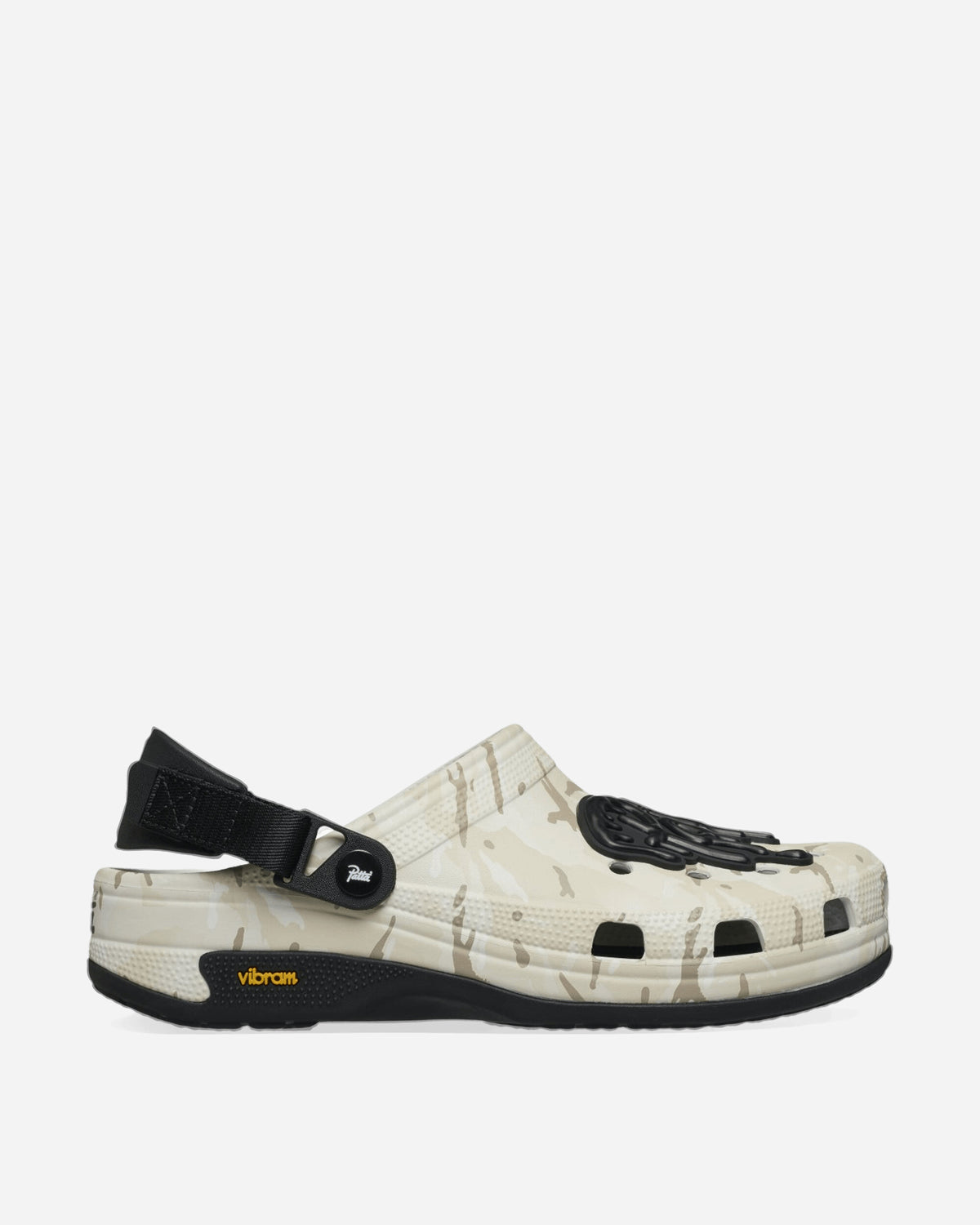 Crocs Patta X Crocs Classic Clog White Sandals and Slides Sandals and Mules 212487 ALWH