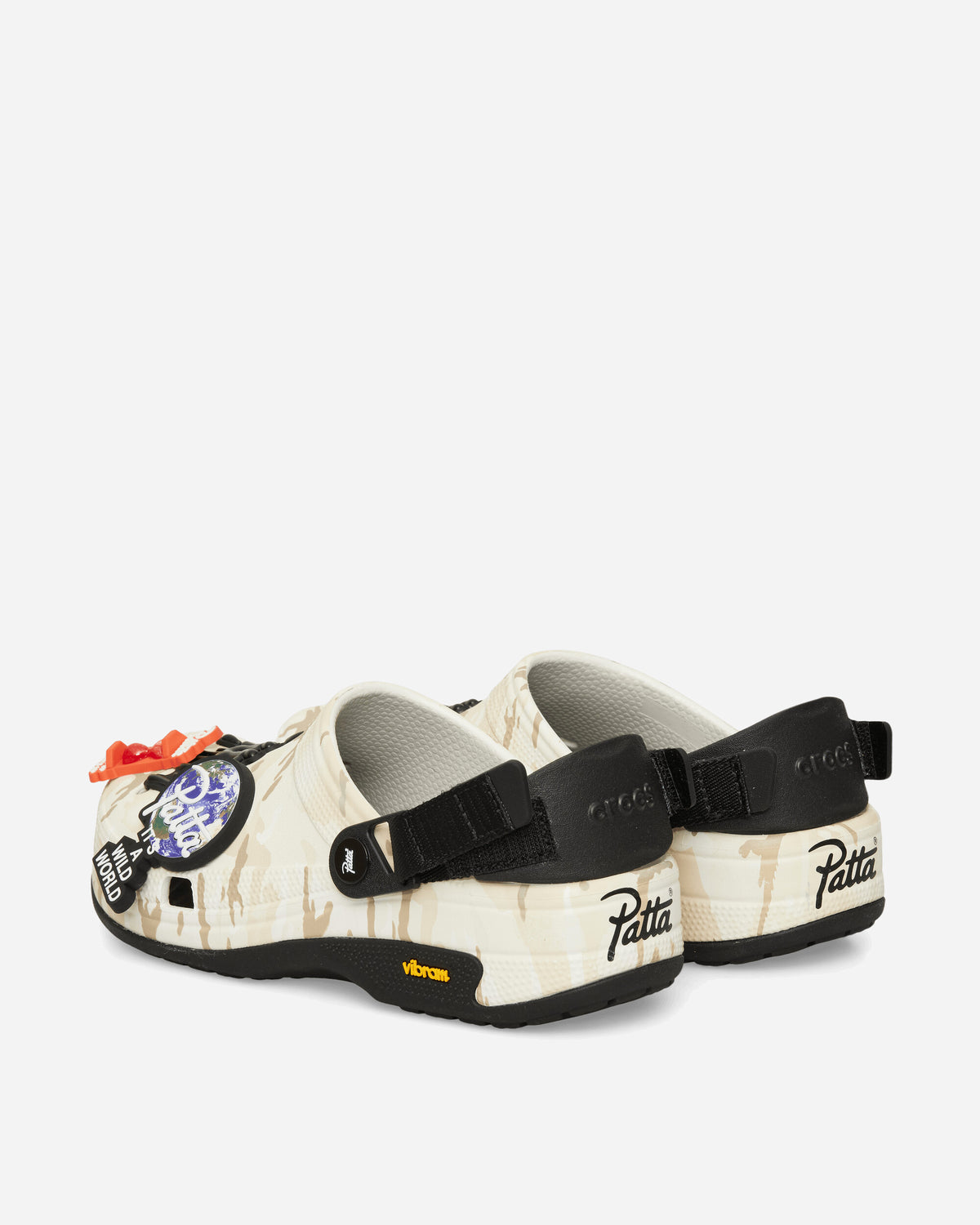 Crocs Patta X Crocs Classic Clog White Sandals and Slides Sandals and Mules 212487 ALWH