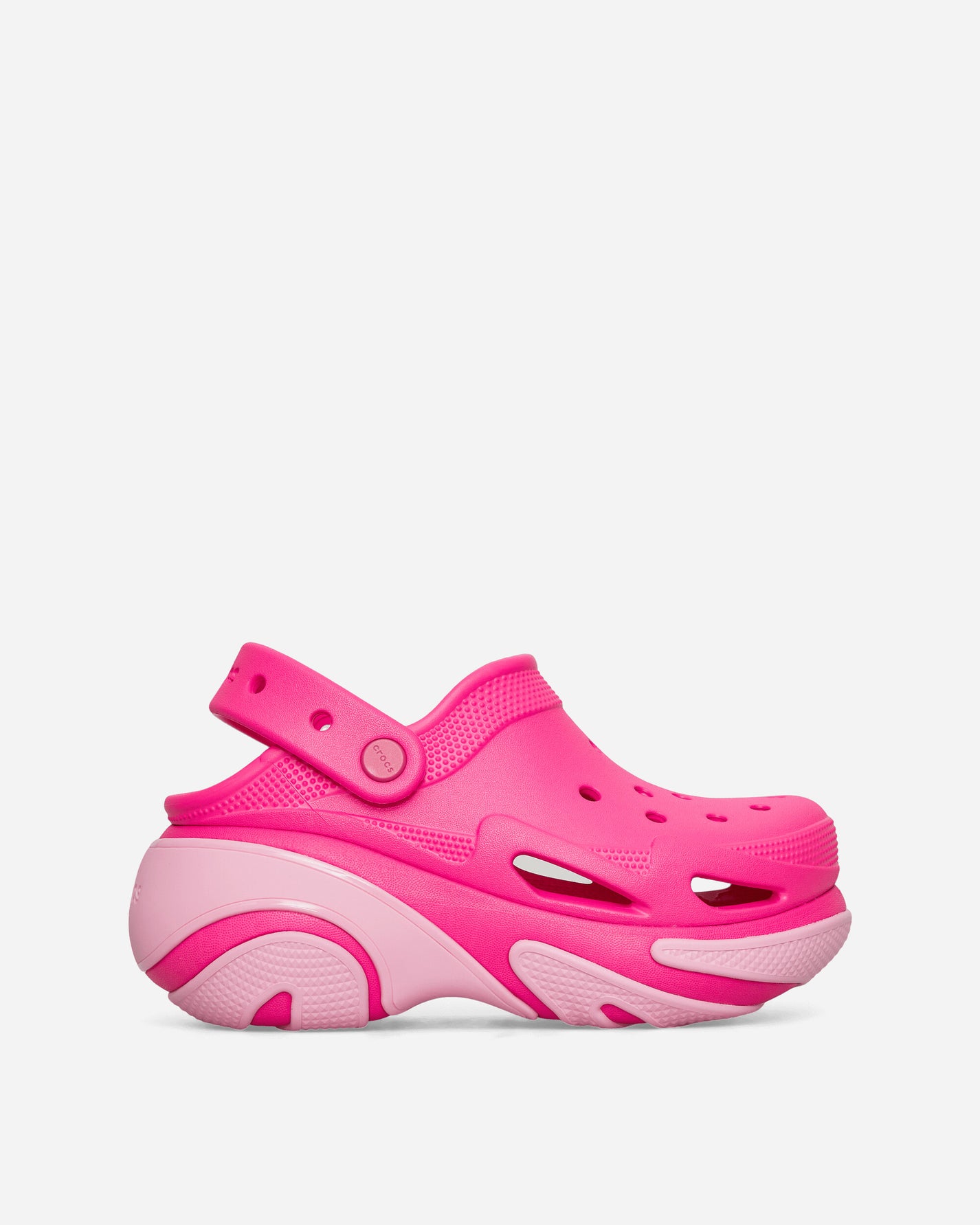 Crocs Wmns Bubble Crush Clog Pink Crush Sandals and Slides Sandals and Mules CR.210061 PKCR