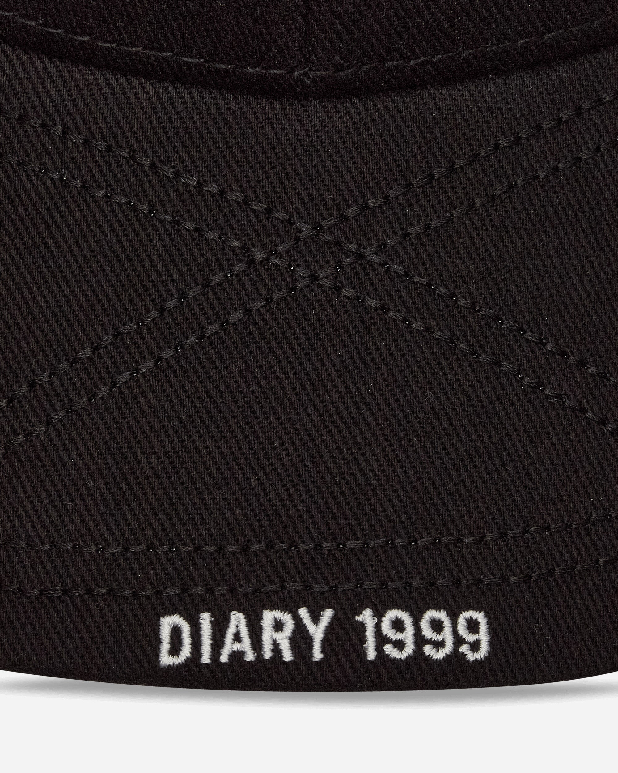 DIARY 1999 Eyelet Cap Black Hats Caps DIARYEYLTCAPBLK BLK