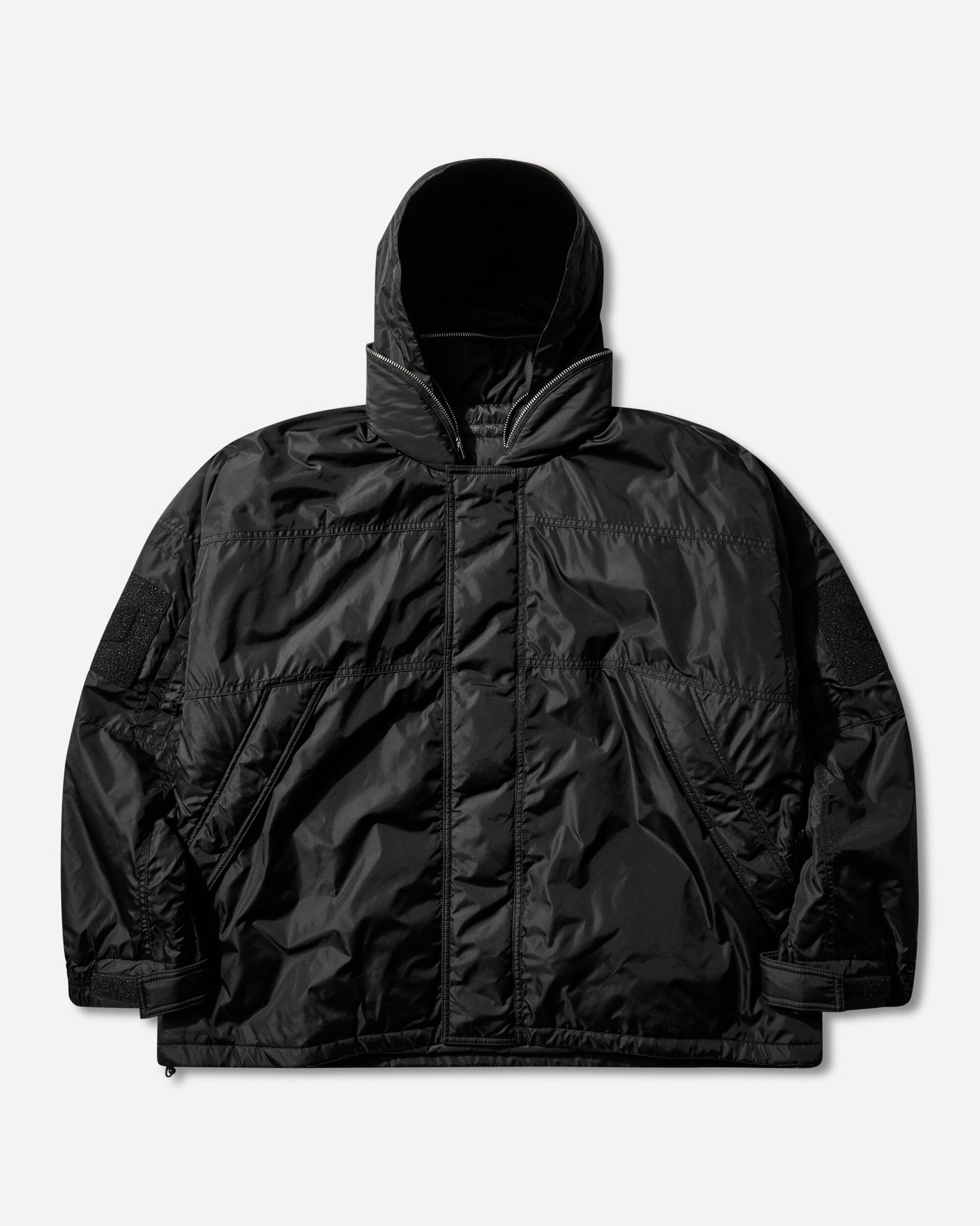 DIARY 1999 Pillowneck Nylon Jacket Black Coats and Jackets Jackets DIARYPILLWJKTBLK BLK