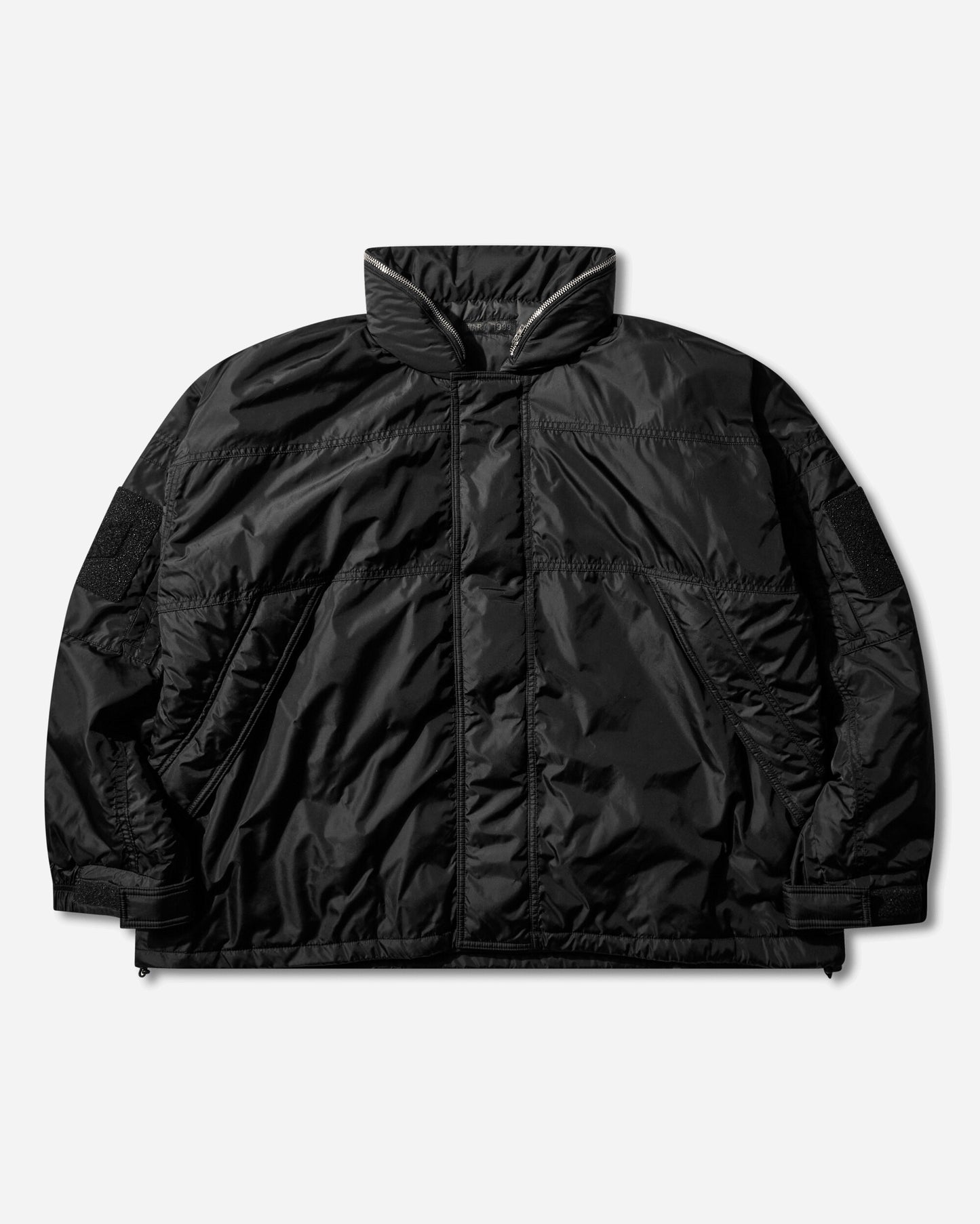 DIARY 1999 Pillowneck Nylon Jacket Black Coats and Jackets Jackets DIARYPILLWJKTBLK BLK