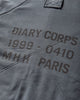 DIARY 1999 Waffle Lined Hoodie Blue Sweatshirts Zip-Ups DIARYWAFFHDBL BLU