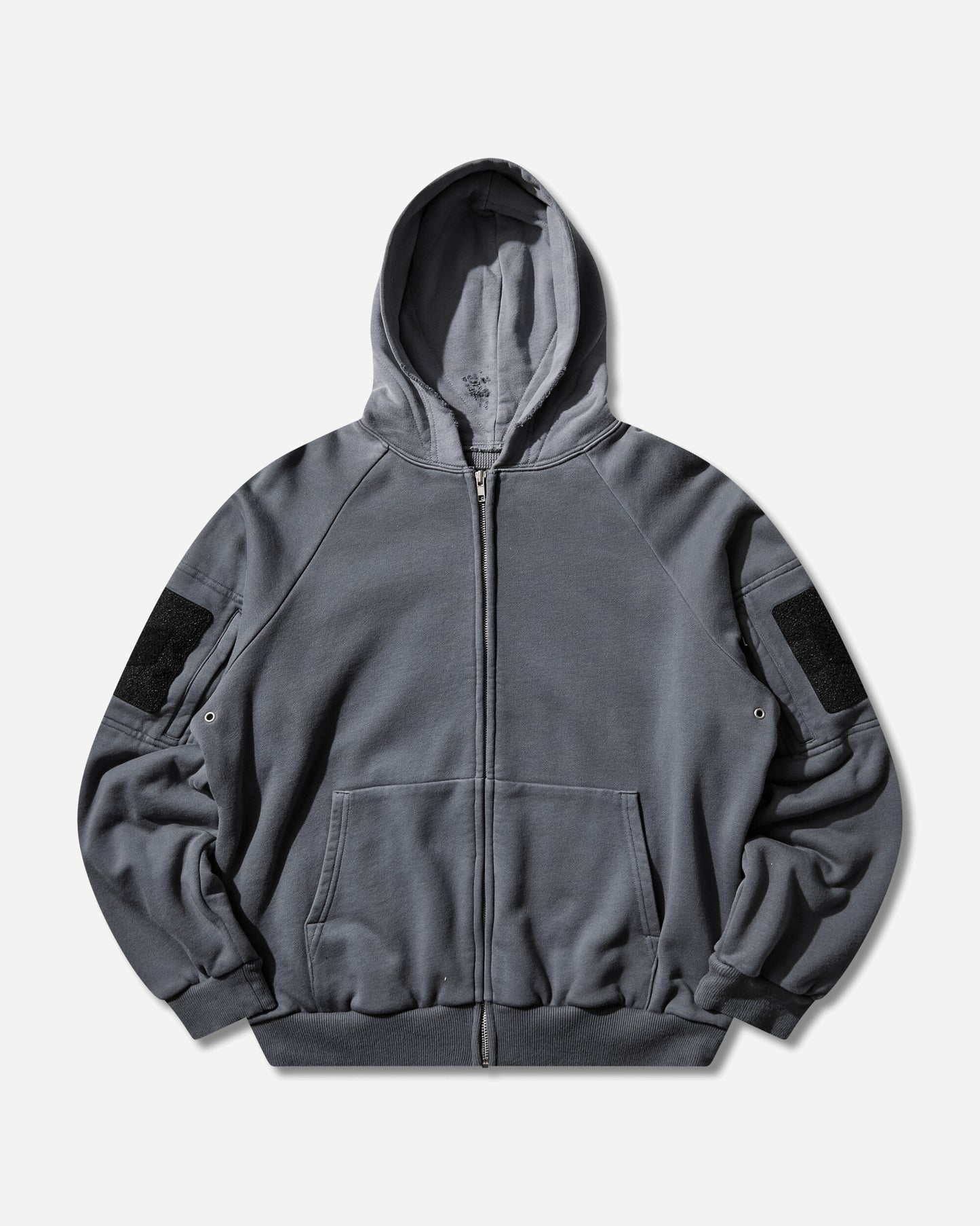 DIARY 1999 Waffle Lined Hoodie Blue Sweatshirts Zip-Ups DIARYWAFFHDBL BLU