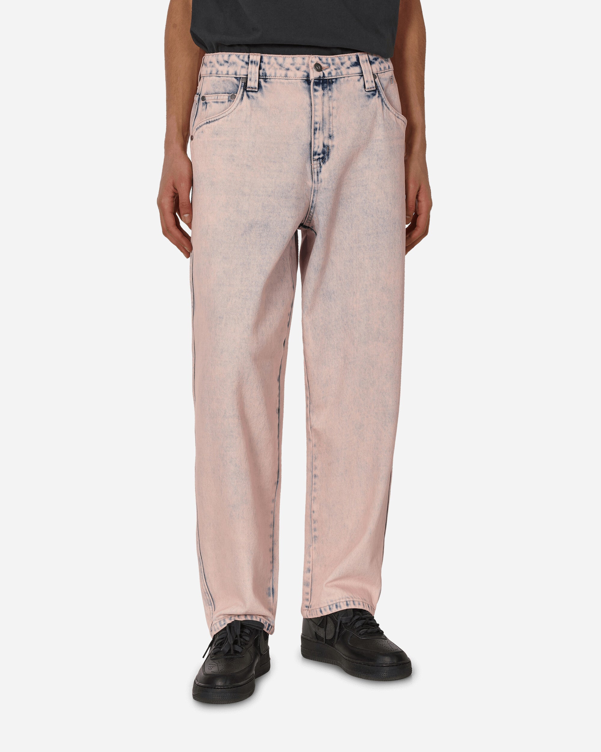 Dime Classic Baggy Denim Pants Overdyed Pink - Slam Jam® Official