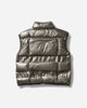 Dingyun Zhang Puffer Astro Vest Silver Coats and Jackets Vests 111117 001
