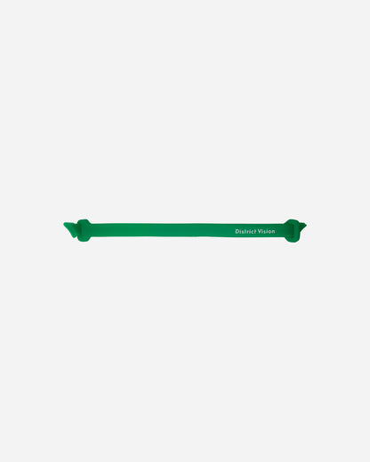 District Vision Adjustable Eyewear Strap Green Eyewear Eyewear Laces DVGA001 GRN