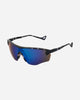 District Vision Junya Racer Navy Pink Mosaic/Blue Mirror Eyewear Sunglasses DVG003 002