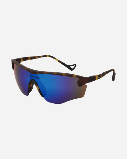 District Vision Junya Racer Tortoise/D+ Blue Mirror Eyewear Sunglasses DVG003 TBM