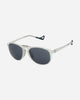 District Vision Linto Rider Clear/Blue Ice Eyewear Sunglasses DVG008 001