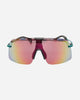 District Vision Yusuke Alpine Blade Ti Jade Blue/Spectral Mirror Eyewear Sunglasses DVG010 001