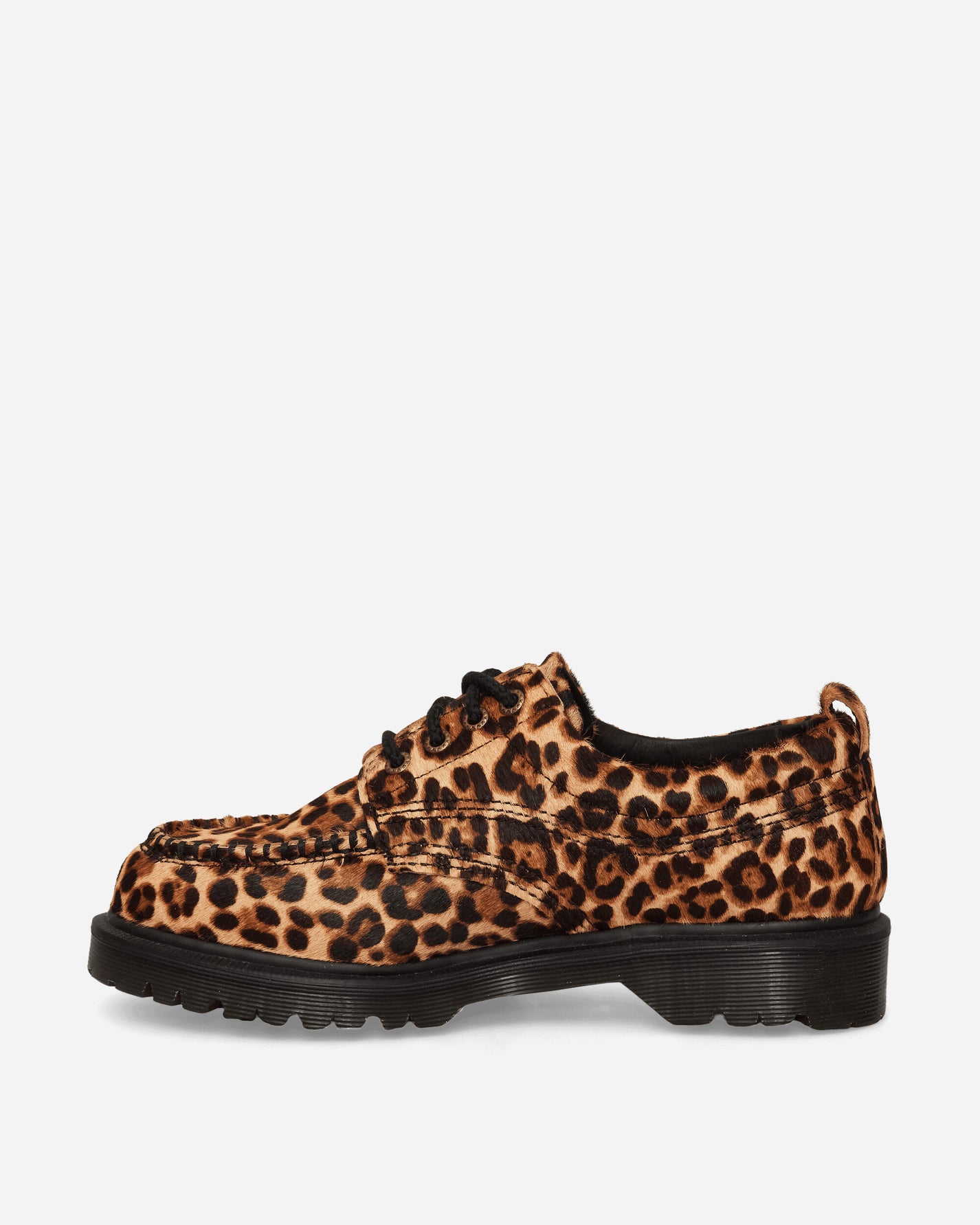 Dr. Martens Lowell Archive Leopard Hair On Classic Shoes Laced Up 42721200