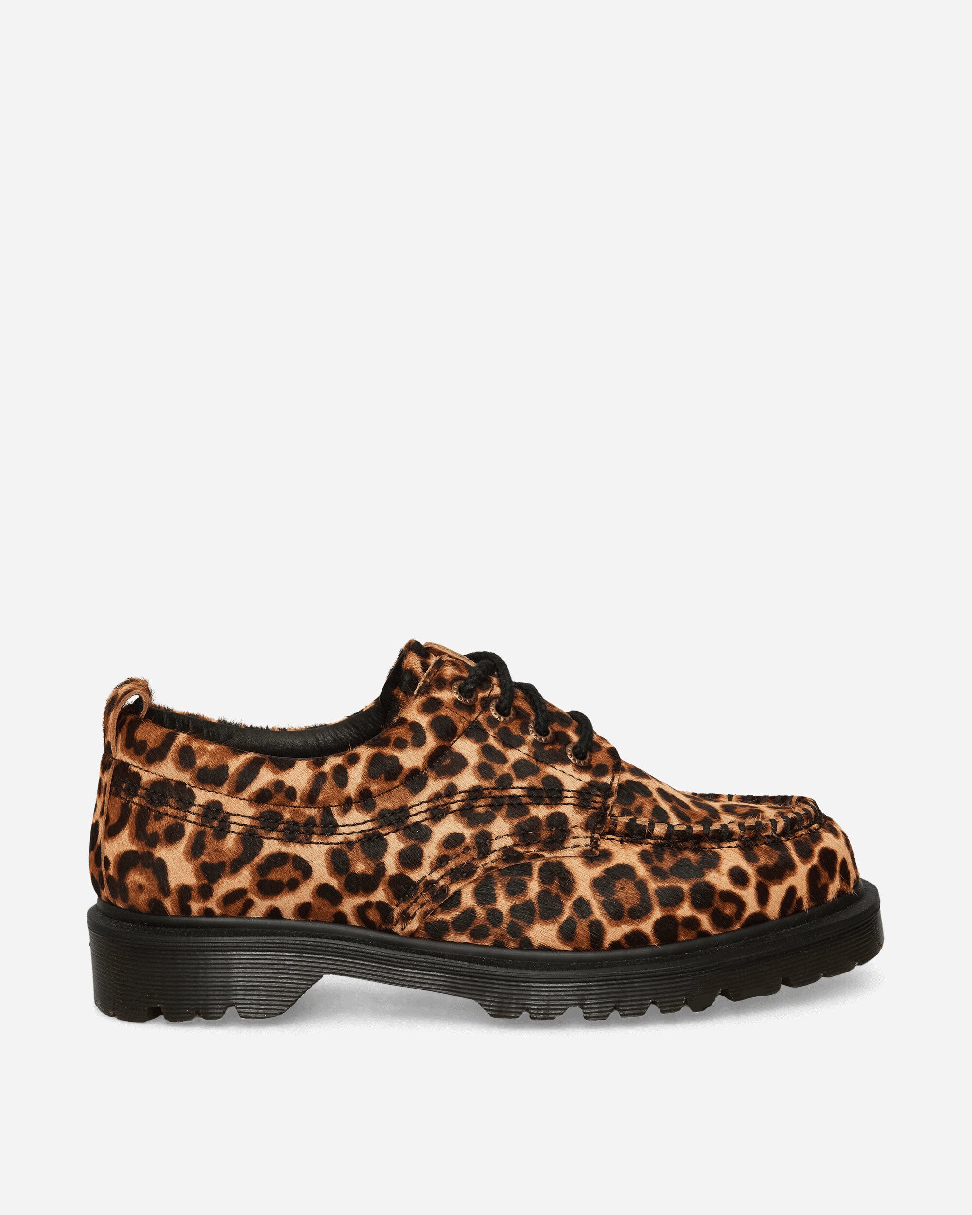 Dr. Martens Lowell Archive Leopard Hair On Classic Shoes Laced Up 42721200