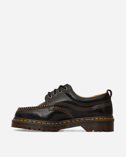 Dr. Martens Lowell Black Analine  Classic Shoes Laced Up 31816001
