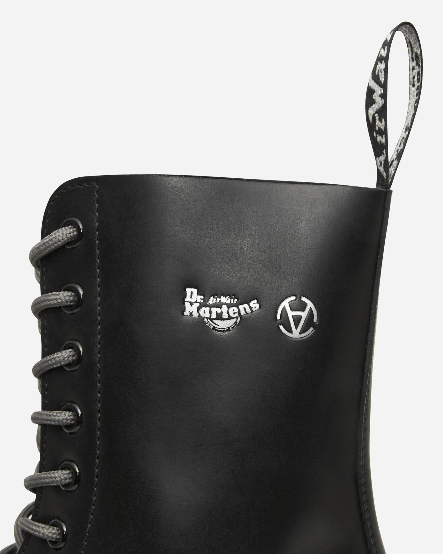 Dr. Martens 1490 Steel Toe Boot X Slam Jam Black Boots Laced Up Boots 41886001