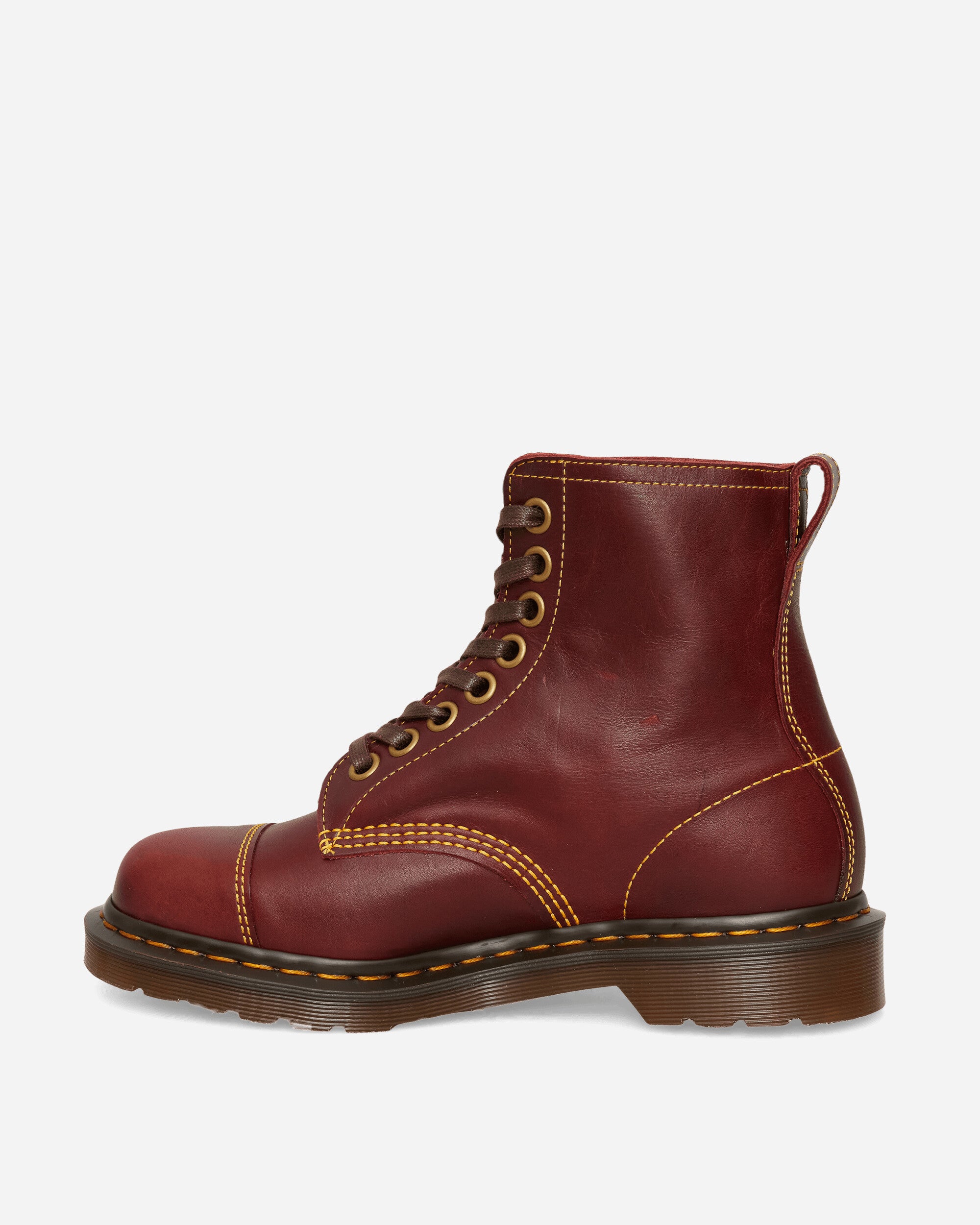 Dr. Martens Cappers Burgundy Boots Laced Up Boots 43549600
