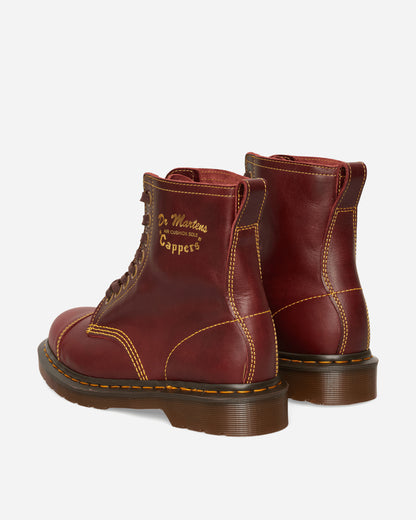 Dr. Martens Cappers Burgundy Boots Laced Up Boots 43549600